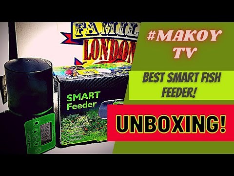 Smart Fish Feeder AF-2019 Unboxing | How to setup Fish Feeder Timer Setting