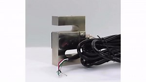 Load Cell Force Sensor Tension Compression M8x1.25 Stainless Steel S Type Miniature Small Space (30KG)