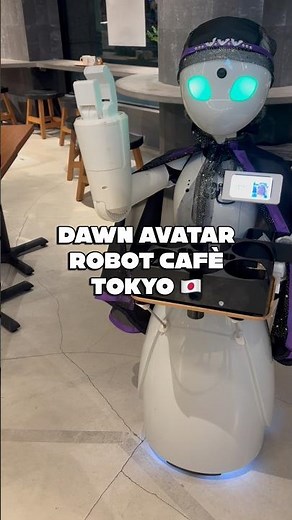 DAWN Avatar Robot café a Tokyo 🇯🇵