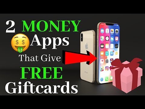 2 Money Apps that give Free Gift Cards