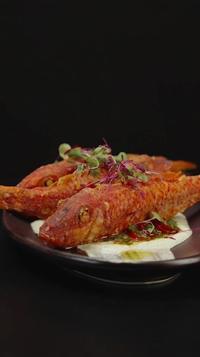 Delicious Fried Red Mullet Recipe with Tzatziki Sauce