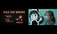 Mix of 2 videos from youtube : Build Our Machine Female Cover Duet