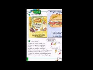 Get Set Go 2 Unit 13 Jiffy Juice