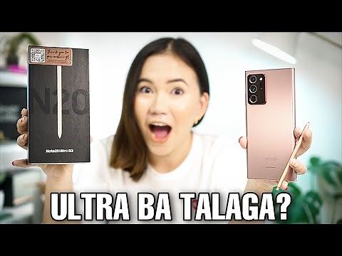 SAMSUNG GALAXY NOTE 20 ULTRA UNBOXING & FIRST IMPRESSIONS!