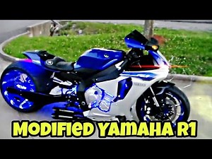 Modified Yamaha R1 With Fat Tire Kit By All Things Chrome