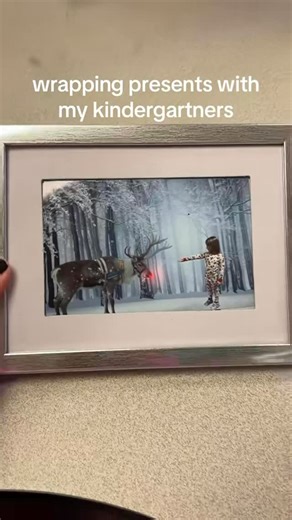 Morgan Grassi on Instagram: "The pink nails.🥹 PRO TIP: cut the pieces of wrapping first then let them fold and tape. Or pro pro tip have your mom do it lol thx Jill 😂🤪"