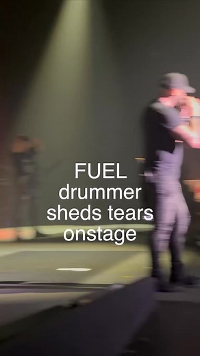 FUEL🔥Wait till end. Drummer Kevin Miller overcome with emotions for his sons and wife as crowd sings Happy Birthday to them. Cool moment! Love for family, love for FUEL fans! Thanks for sharing this moment with us! 👊🖤! Join the FUEL NATION! Follow for updates! Love to all! #fyp #birthday #fuel #family | Fuel
