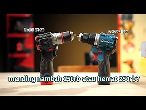 A brief comparison of the latest viral drills! - Lucid LX-50 vs Dongcheng DCJZ1250i Cordless Drill