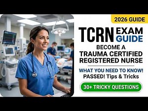 TCRN Exam Guide 2026: What You Need to Know to Become a Trauma Certified Registered Nurse