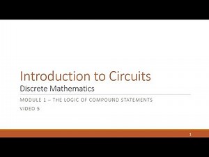 M1 V5 Introduction to Circuits