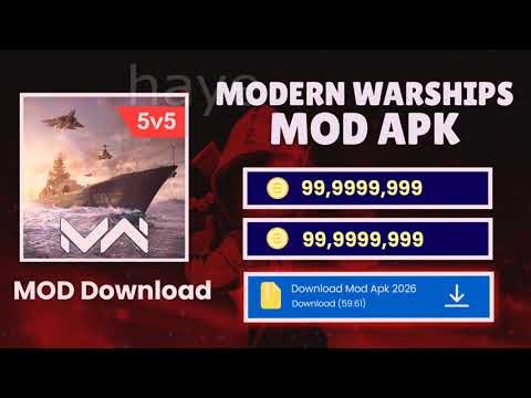 MODERN WARSHIPS MOD APK 2026 | DOWNLOAD MW HACK MOD MENU APK UNLIMITED MONEY AND GOLD TERBARU