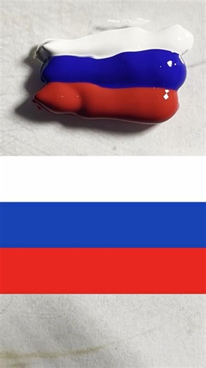 What Color is the Russia Flag? 🇷🇺 Mixing Red, White, and Blue | Scrape & Swirl