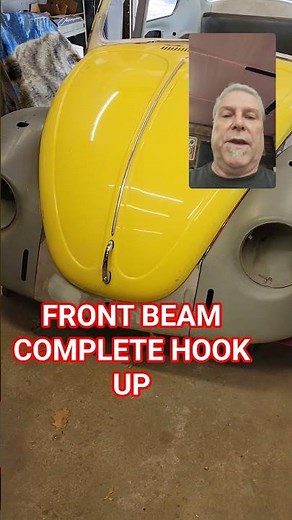 BEETLE COMPLETE FRONT BEAM PAINT AND INSTALL AND ADJUSTMENTS #sladesbeetle