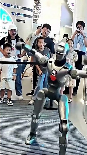 💯🤖 Close-Up ENGINEAI PM01 Humanoid Robot's Insane Street Dance Battle! 🎤🔥#robotics #humanoidrobot