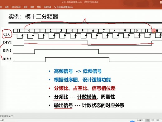 14. VHDL - 分频器（多进程、Integer使用）