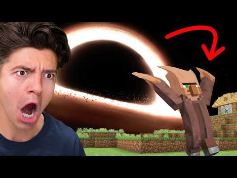 I Fooled Villagers With NATURAL DISASTERS in Minecraft