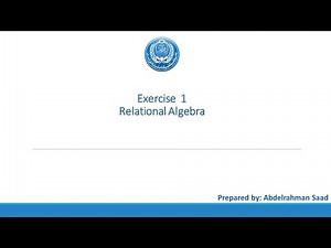 Database Systems- Relational Algebra- Part 2