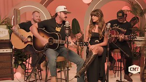 You asked for the full performance, here you go 🤝🤍 #CMTStudioSessions 🎤 Ella Langley Riley Green | CMT