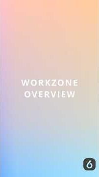Understanding the Workzone Dashboard | Expense6 Tutorial