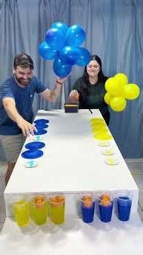 Desafio dos balões Azul X Amarelo #gameplay
