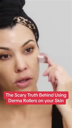 Needle, big ouch!🤕 STOP USING THEM #esthetician #skincare #microneedling