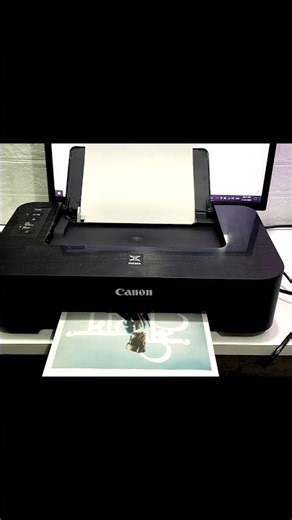 Canon Pixma TS 207 Single Function Inkjet Printer Unboxing & Setup Review #canonprinter