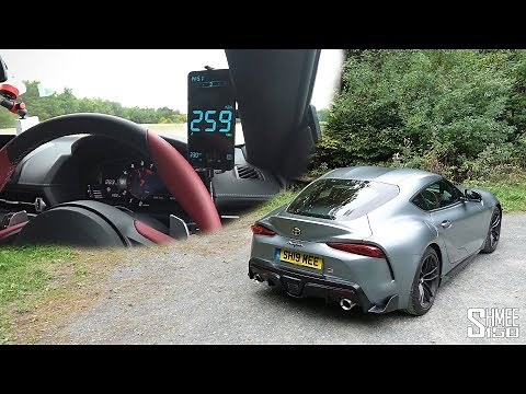 My Toyota GR Supra TOP SPEED VMAX DRIVE!