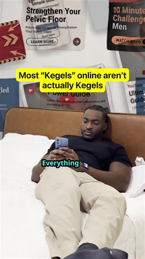 Tap the link in bio to get your personal Kegel Plan!