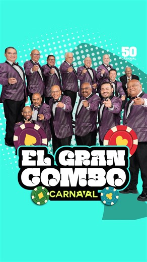 LPACarnaval on Instagram: "💃🏽🎺 ¡La salsa toma el Carnaval! 🎺💃🏽 Este 14 de febrero el ritmo y la sabrosura cruzan el Atlántico para encender nuestro carnaval🥳🪇 ¡Directamente desde Puerto Rico llega El Gran Combo con todo el sabor caribeño!🌴✨ Una noche de clásicos, energía y pura salsa. ¿Listos para bailar? 😏 #CarnavalLPA2026 #50AñosDeCarnaval #LasVegasViveEnLPA"