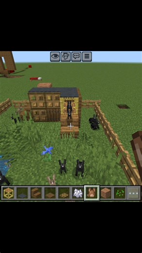 How to Build a CUTE Rabbit House in Minecraft! 🐰🏠 #minecraft