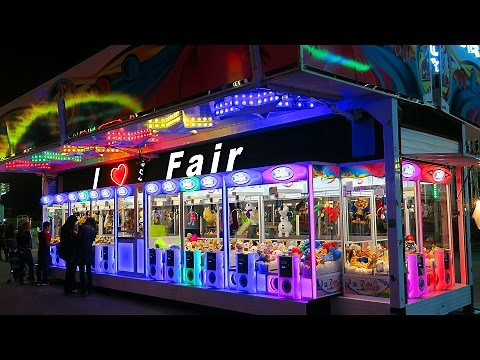 Trailer FULL of Claw Machines at the Florida State Fair!
