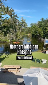 Michigan Spring/Summer Hot Spot 🎶🌮🍹 River Club Glen Arbor @rcglenarbor Opening back up in MAY 2 for Cinco de Mayo weekend! ⛳18-hole mini golf course - putt & play with a drink in hand 🎵riverside live music ☁️sky deck 😃all day family-friendly play 🌮amazing food & drinks It’s a total vibe yard, comment “golf” to plan your visit! | Hey Michigan