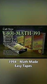 1994 - Math Made Easy Tapes - theVHSfiles
