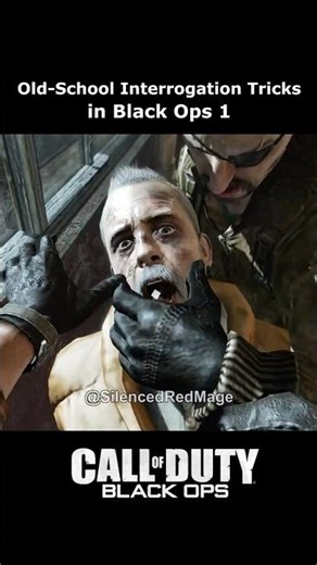 The Old-School Interrogation Tricks in BO1 #blackops #callofduty