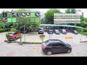 Smart Parking Lot Management with 4K HDR GigE Camera | Real-Time Vehicle Detection & Slot Mapping