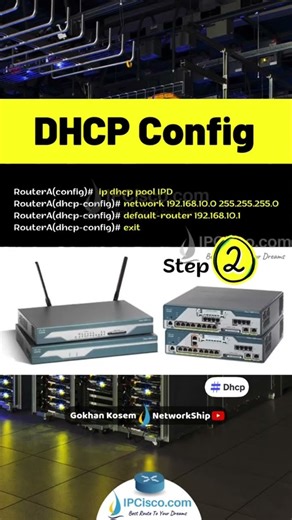 Cisco DHCP Configuration!!!✨✨
