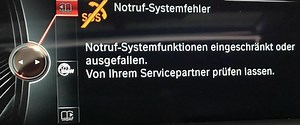 BMW Notruf Systemfehler | Ursachen, Symptome, Kosten & Lösungen
