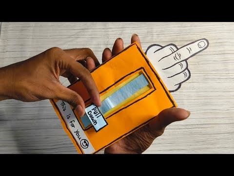 Ultimate Prank Card with Hidden Middle Finger Slider | DIY Card Craft Tutorial