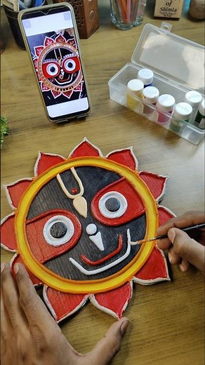 Jagannath Mandala Art ✍️ #shorts #art #jagannath #drawing #mandala
