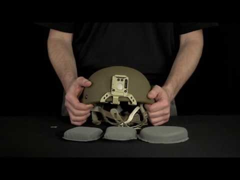 Configuring the Enhanced Combat Helmet with an AN/PSQ-20 or PSQ-20A Night Vision Goggle