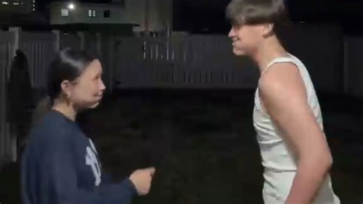 Funny tortilla challenge video shows couple getting overly competitive during playful game