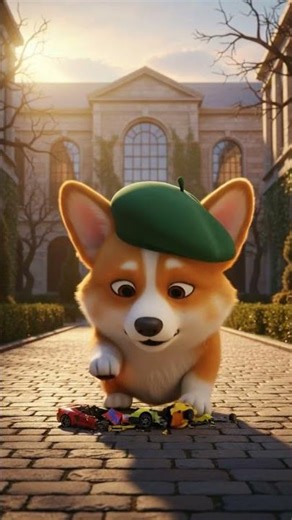 corgi car cartoon buying my very first car #corgicuteadventures #cartoon