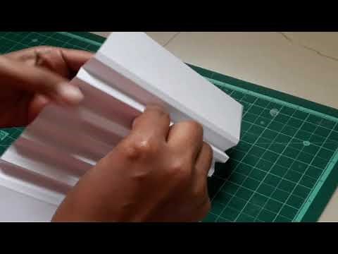 Hidden hinge for mini album pages| Reproduced using tutorial by Kathy Orta King