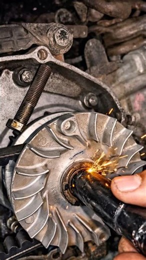 Smart Engine Teardown Trick Opening the Crankshaft #shorts