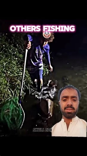 Others Fishing the caught him last man is different All