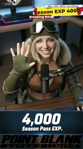 Enjoy the excitement of PBIC2026 for 2 consecutive days and earn a total of 4,000 Season EXP! 🎮💥