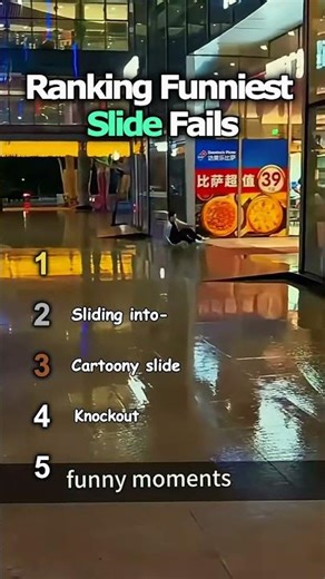 Ranking Funniest Slide Fails