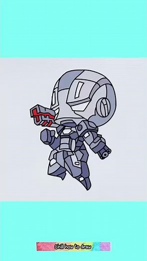 How to draw Gears of War Very easy ( drawing )