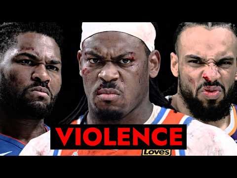 VIOLENCE is back in the NBA...