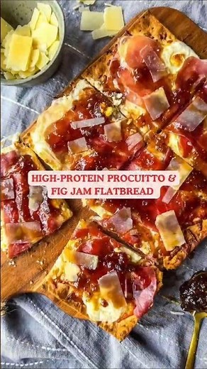 Easy Fig & Prosciutto Pizza with Balsamic Glaze